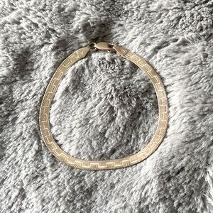 .925Stamped bracelet